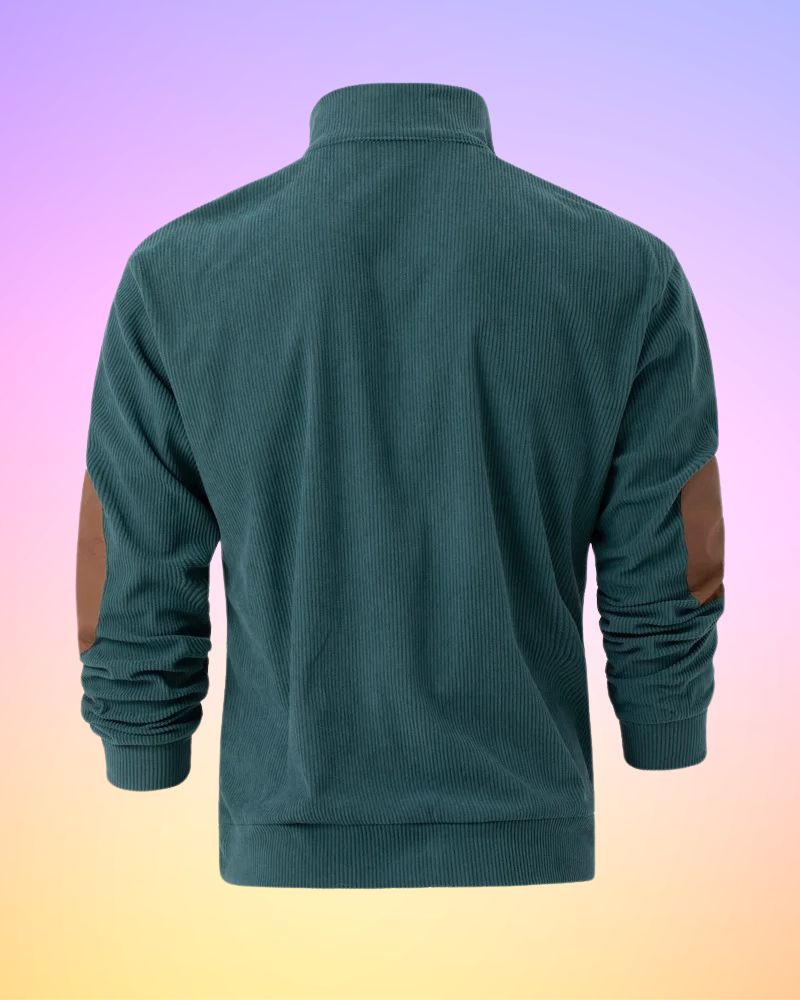 Samuel® | Solid Color Half Open Long Sleeve Shirt