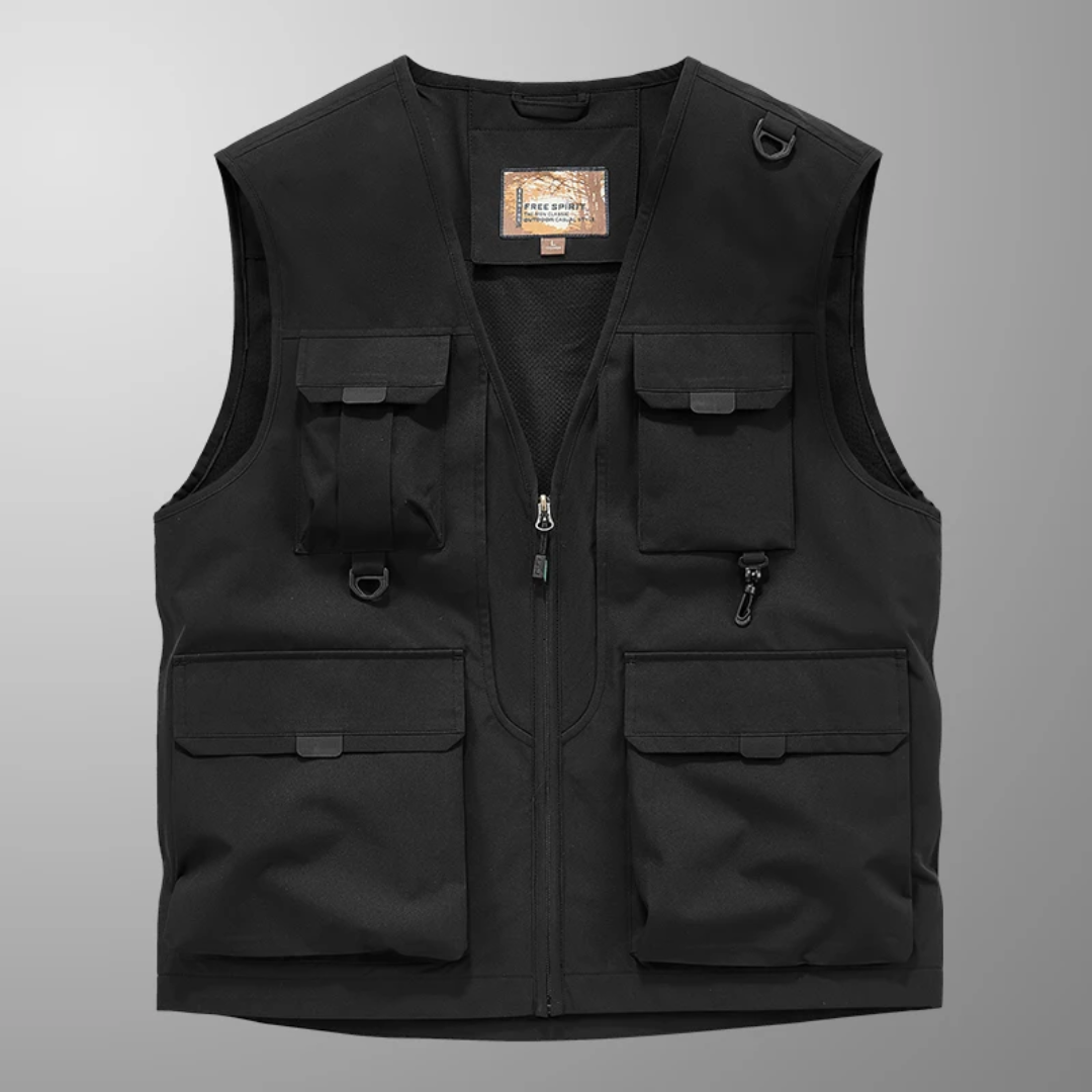 hola BREATHABLE MULTI-POCKET CARGO VEST