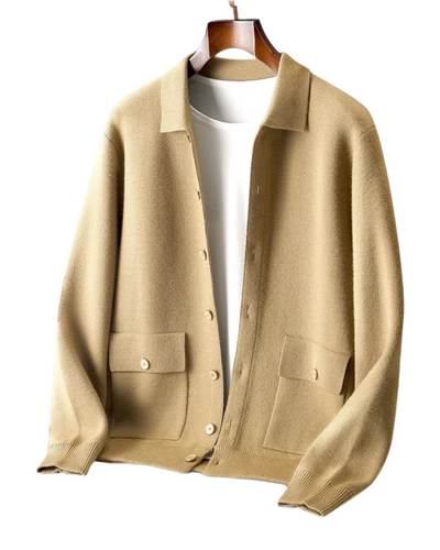 Alan | Janus Merino Wool Cardigan