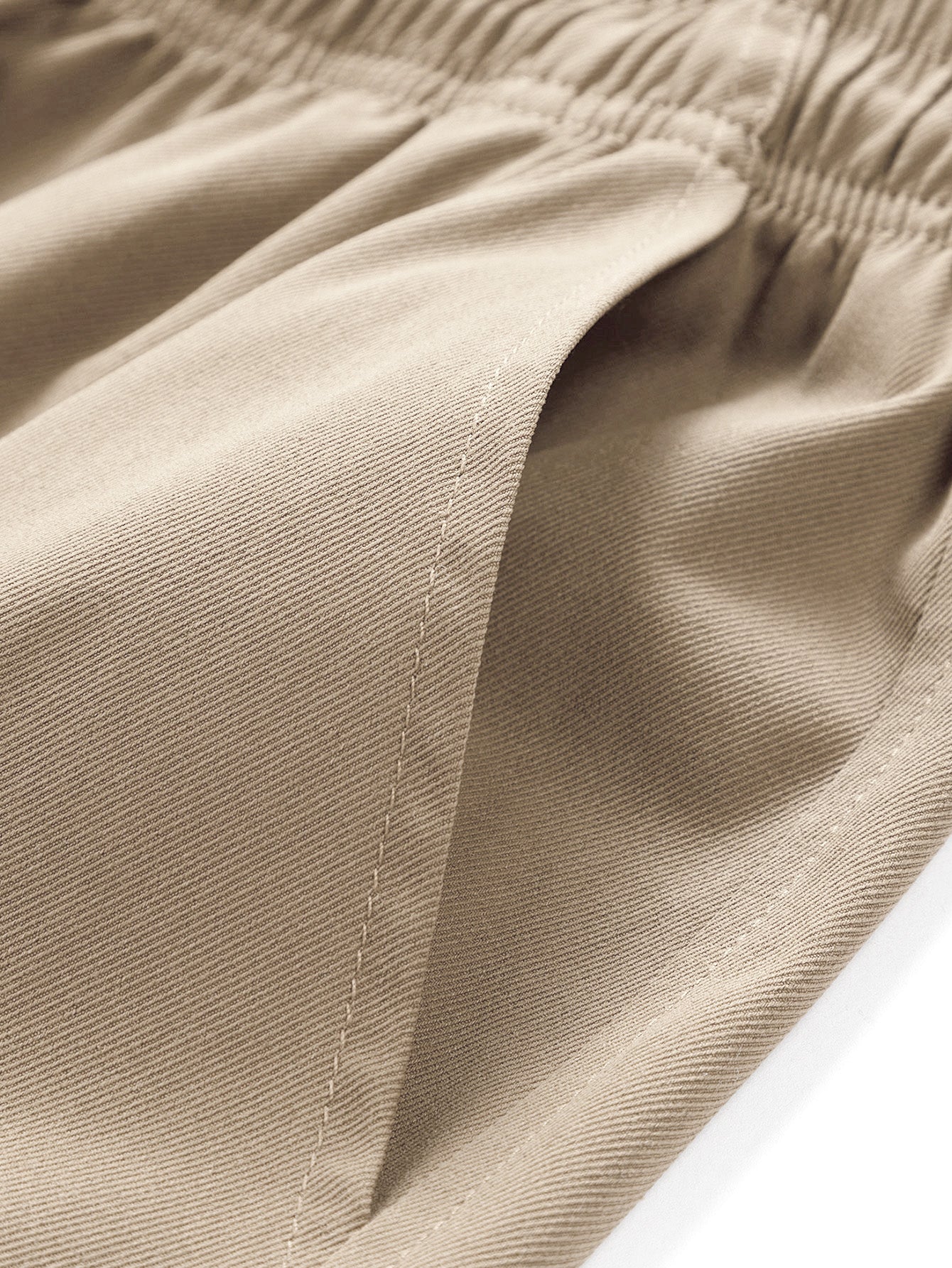 Adolfito® | 3 Pieces Solid Color Cargo Drawstring Shorts