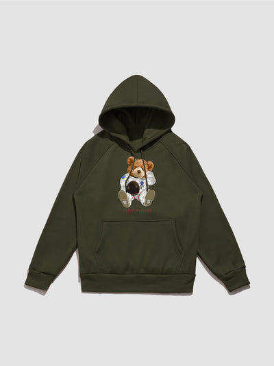 Justin | NASA Astronaut Bear Print Hoodie