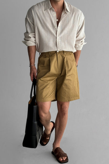 Bhoncie® | MV Striped Non-Iron Sun Protection Shirt