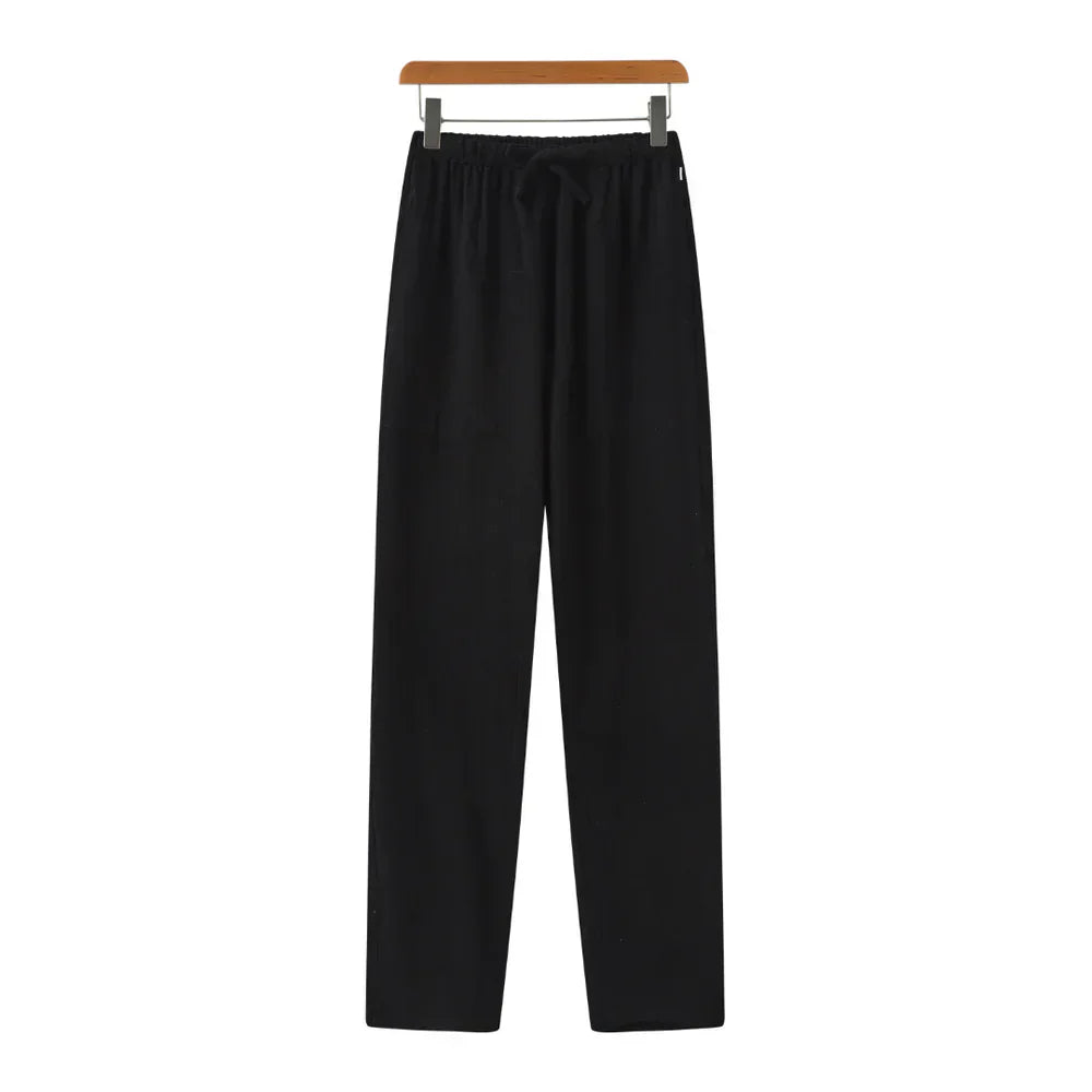 Corban | Slim linen pants