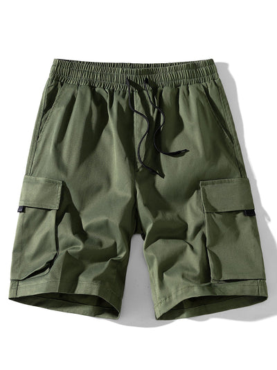 Alfredo® | Drawstring Chino Cargo Shorts
