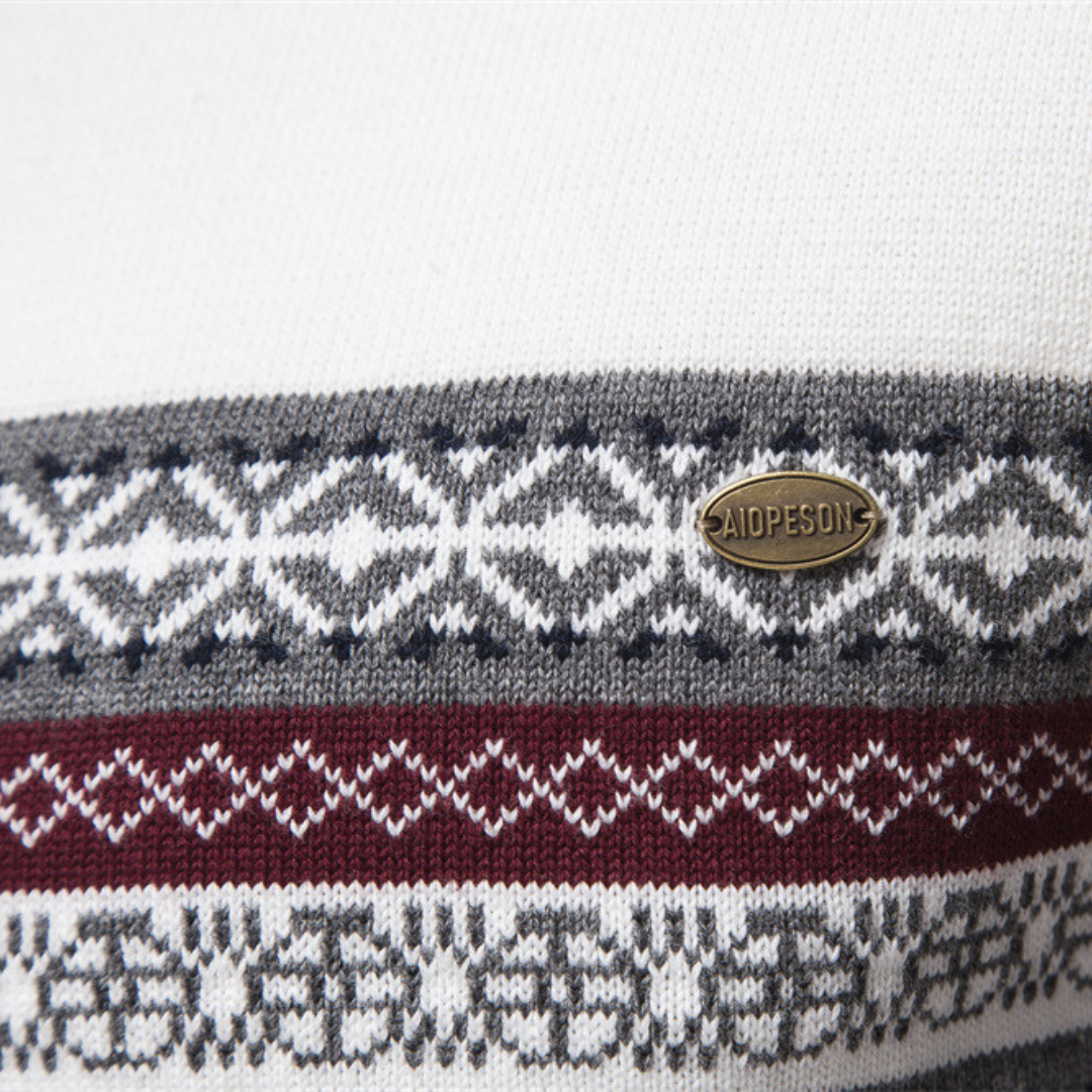 Casimiro® | Refined men's sweater in cotton