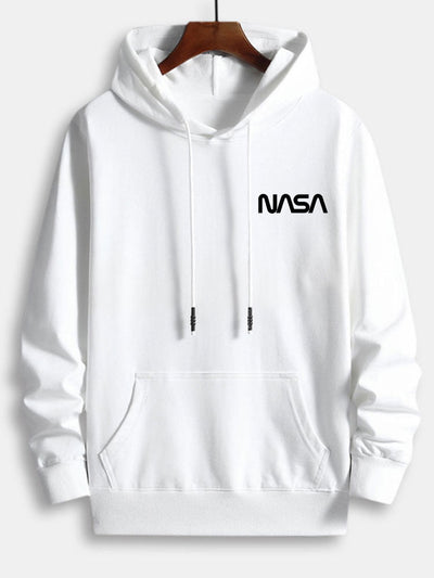 Alfred | NASA Print Cotton Hoodie