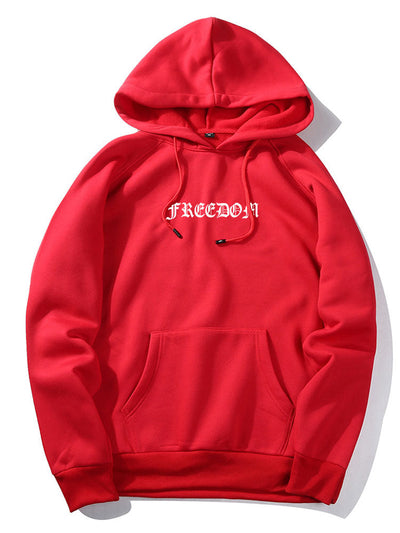 Leroy | Letter Wings Back Print Hoodie