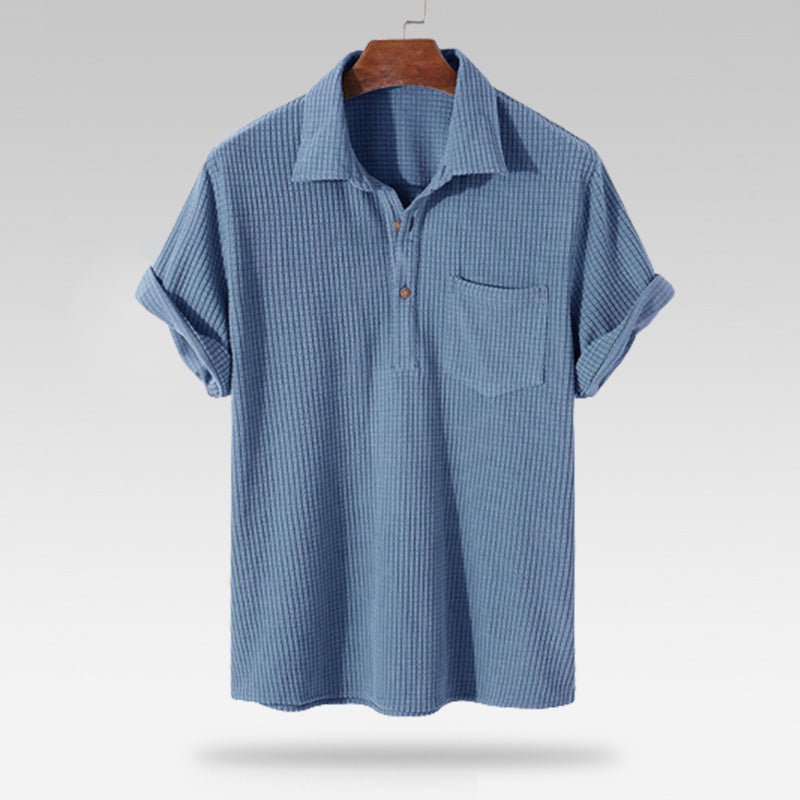 Johnnie® | Men'S Casual Loose Checkered Short-Sleeved T-Shirt