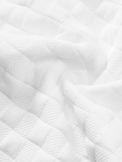 Jeffrey® | Checkerboard Stand Collar Shirt & Checkerboard Jacquard Shorts