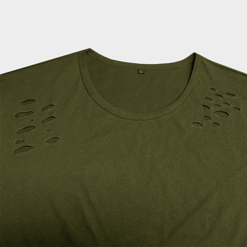 Jolyon® | Men'S Slim Solid Color Crew Neck T-Shirt