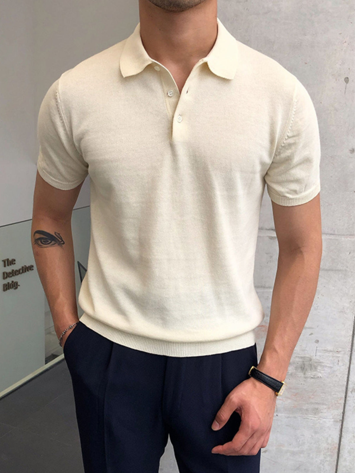 Bhaltair® | MV Old Money Cotton Polo Shirt