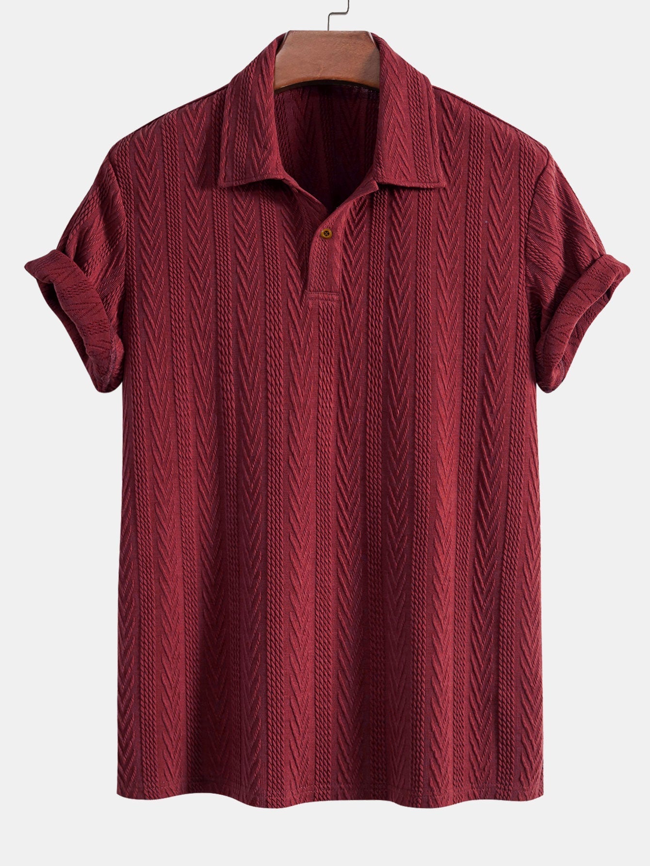 Raymond | Short Sleeve Jacquard Polo
