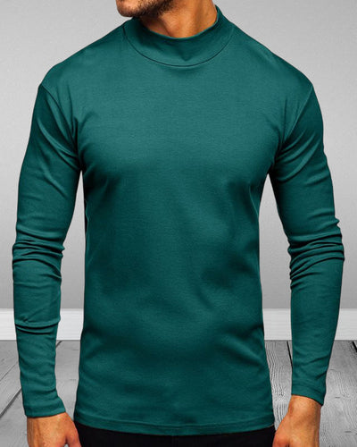 Juniper® | Men'S Solid Color Turtleneck Sweater