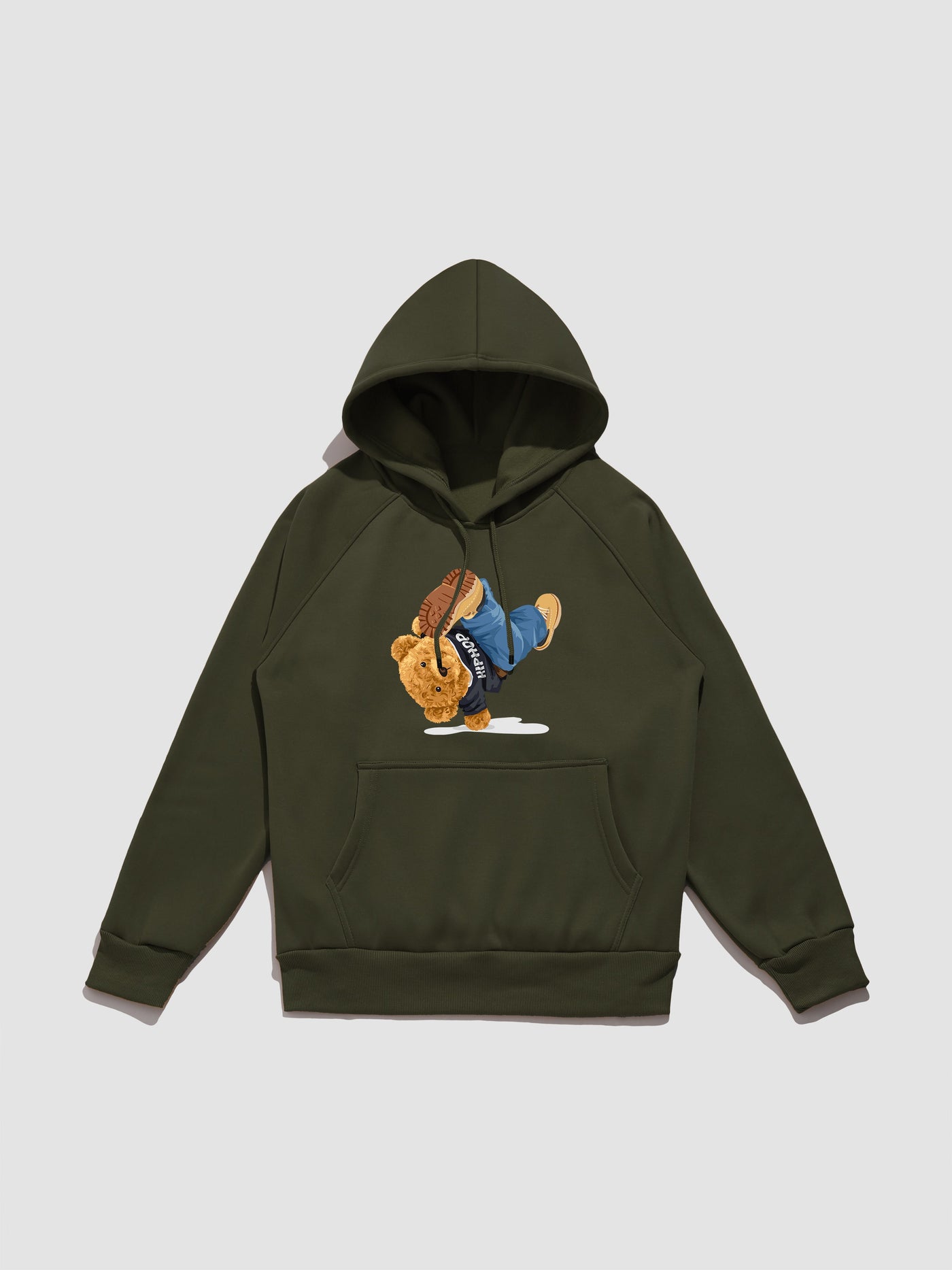Armando | Break Dance Bear Print Hoodie