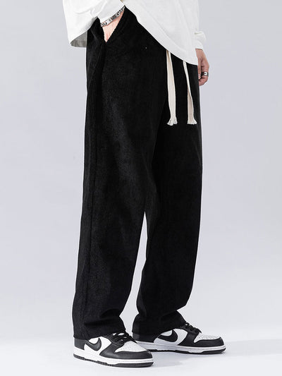 Lamberto® | Straight Leg Corduroy Pants