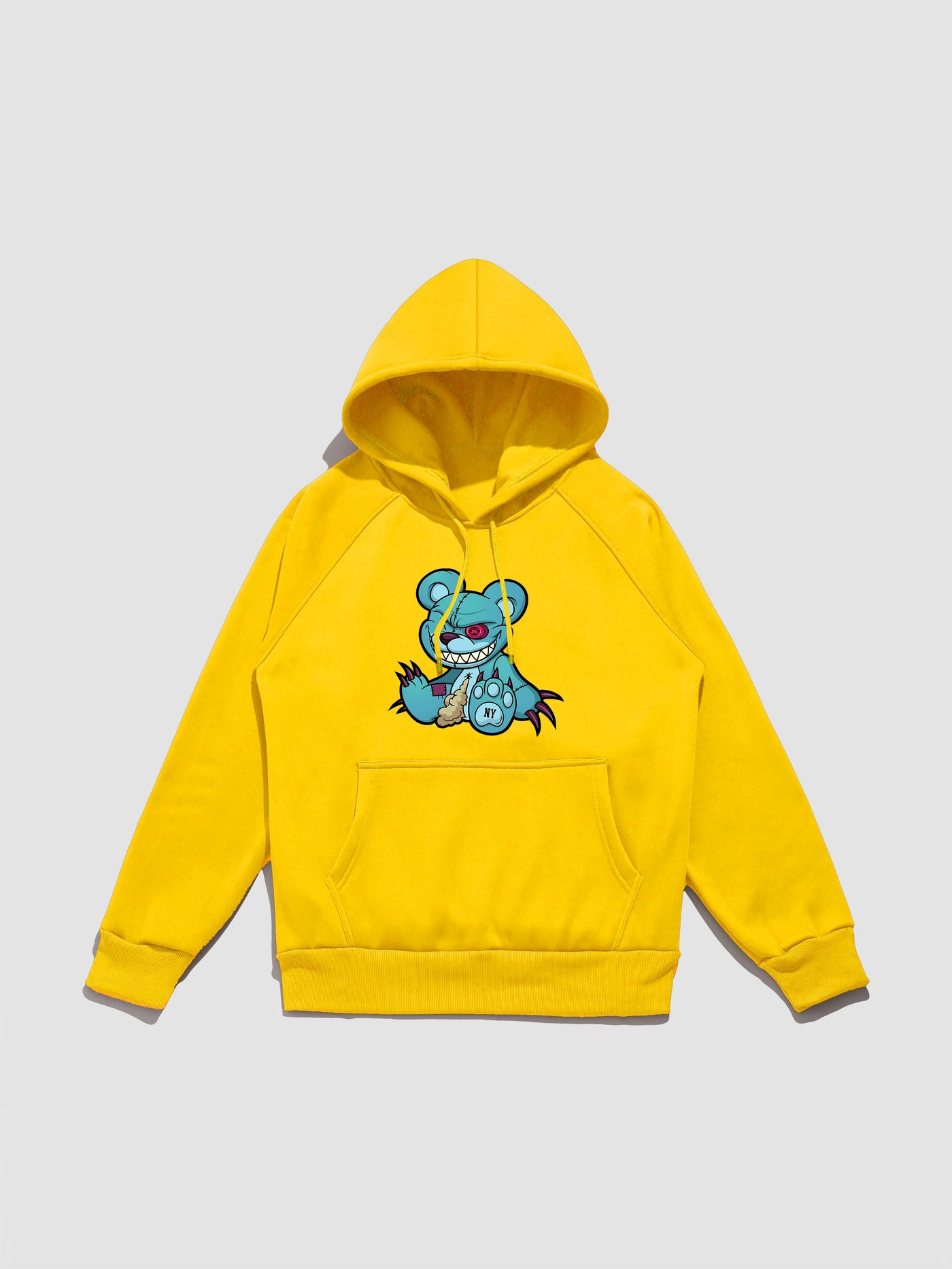 Lionel | Evil Bear Print Hoodie