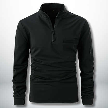 Arístides® | Men's Sports Sweatshirt With Zip