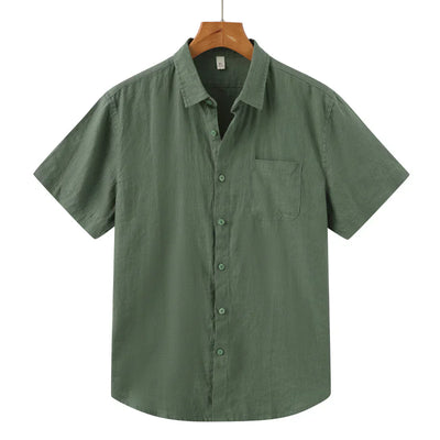 Alfredo® | Linen Shirt Short Sleeves