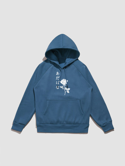 Kendrick | Japanese Rose Print Hoodie