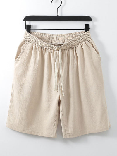 Barek® | Man Cotton Drawstring Shorts