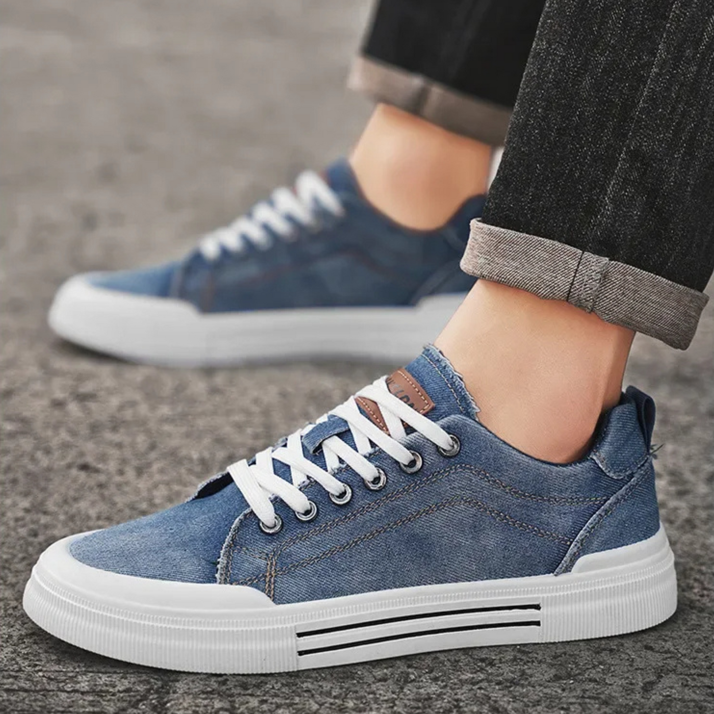 Alexei | Bellagio Denim Sneakers