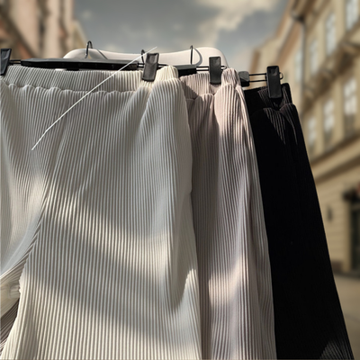 Donaciano® | Elegant trousers in velvety style