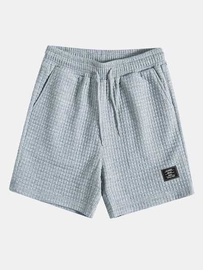 Cliff® | Kangaroo Pocket Waffle Hooded T-Shirt & Shorts