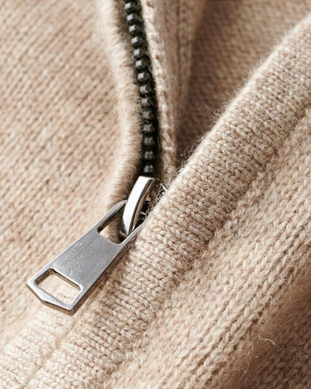 Benjamin | Elegant Zip Sweater