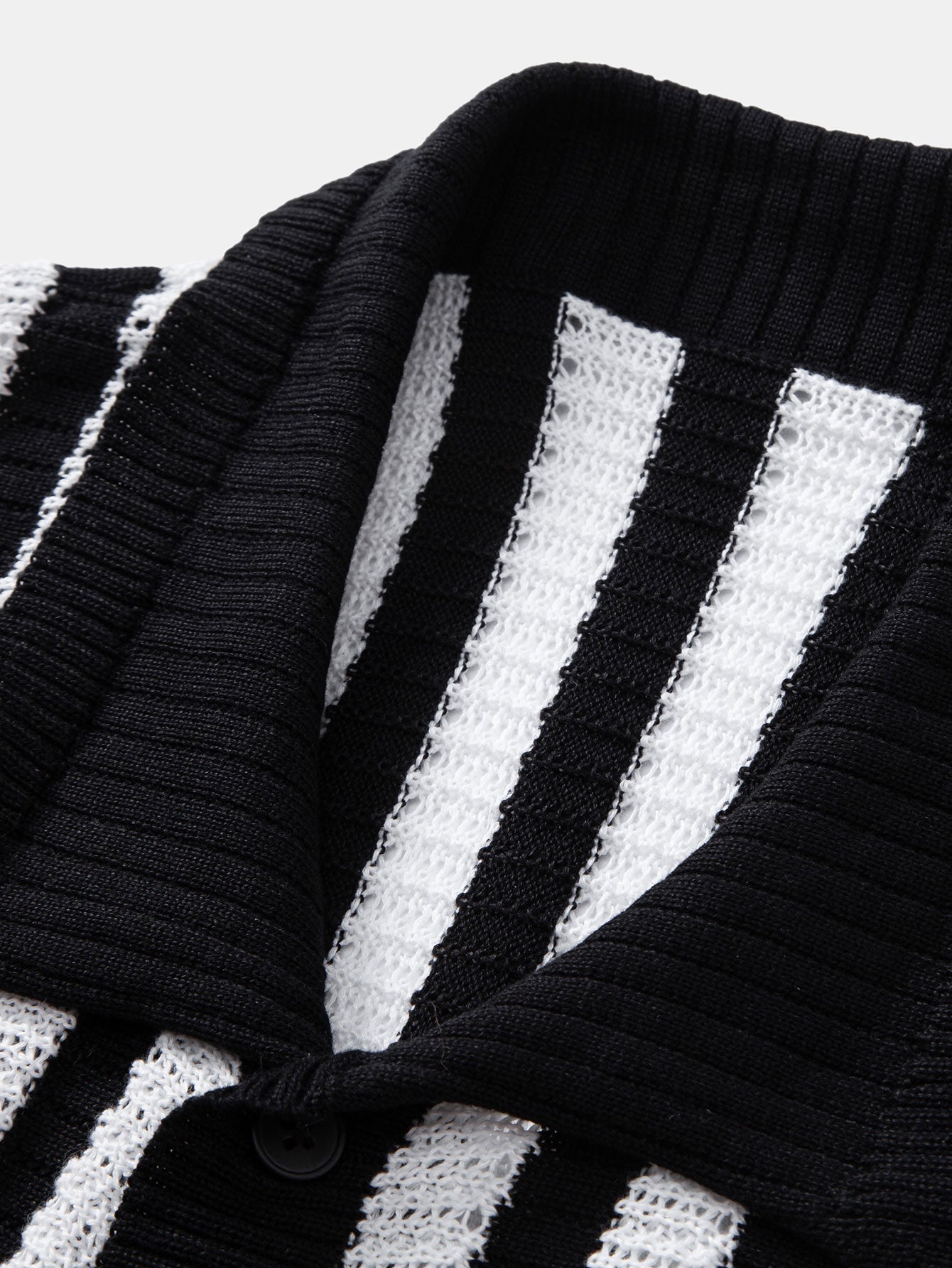 hola STRIPED SHIRT WITH DROP SHOULDERS