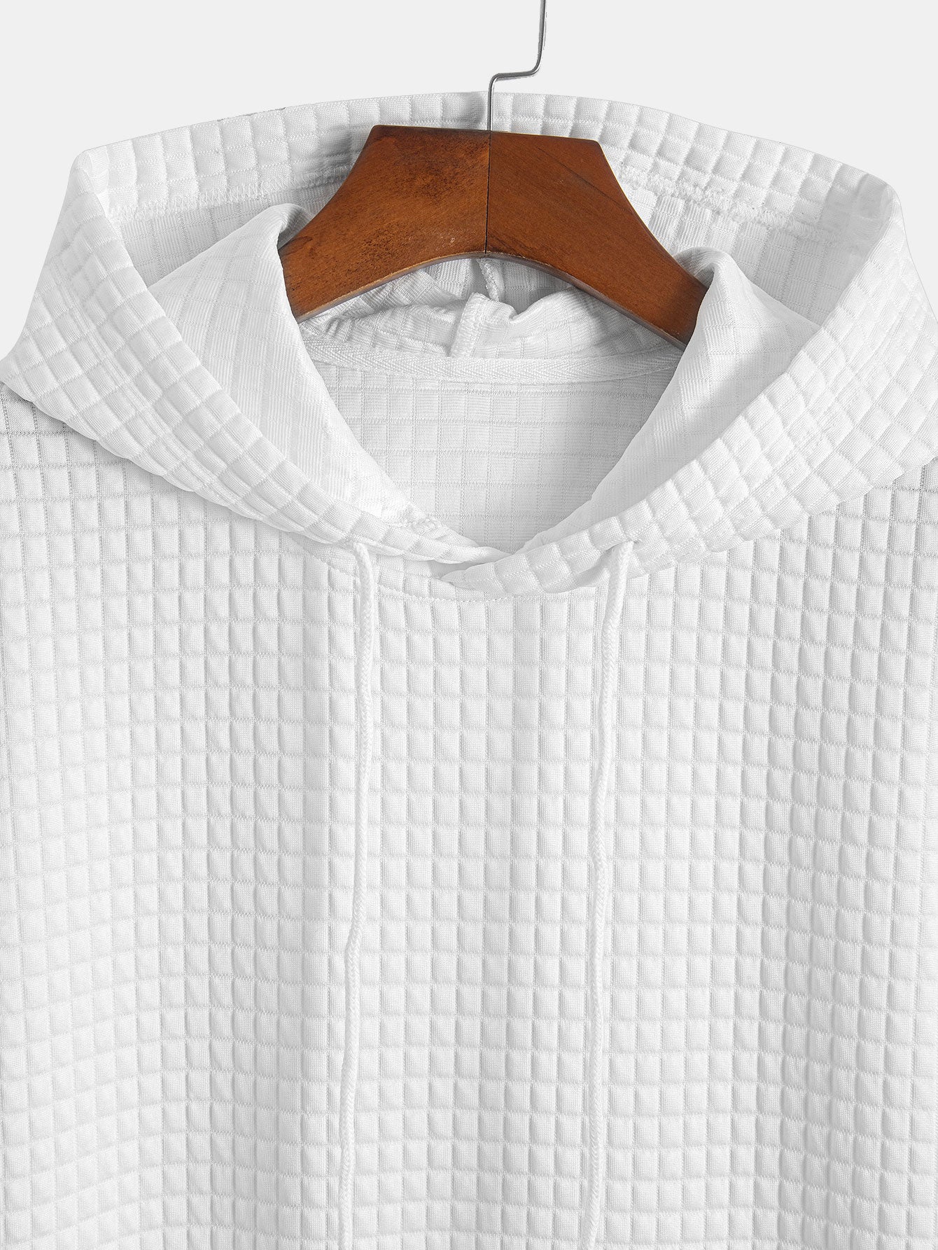 Cliff® | Kangaroo Pocket Waffle Hooded T-Shirt & Shorts