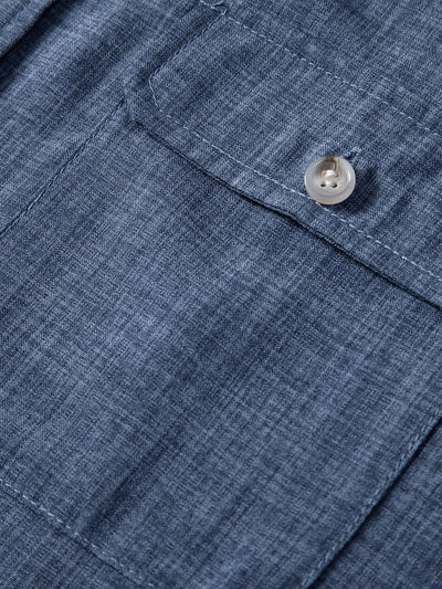 Hadley® | Textured Button Up Shirt With Two Pockets