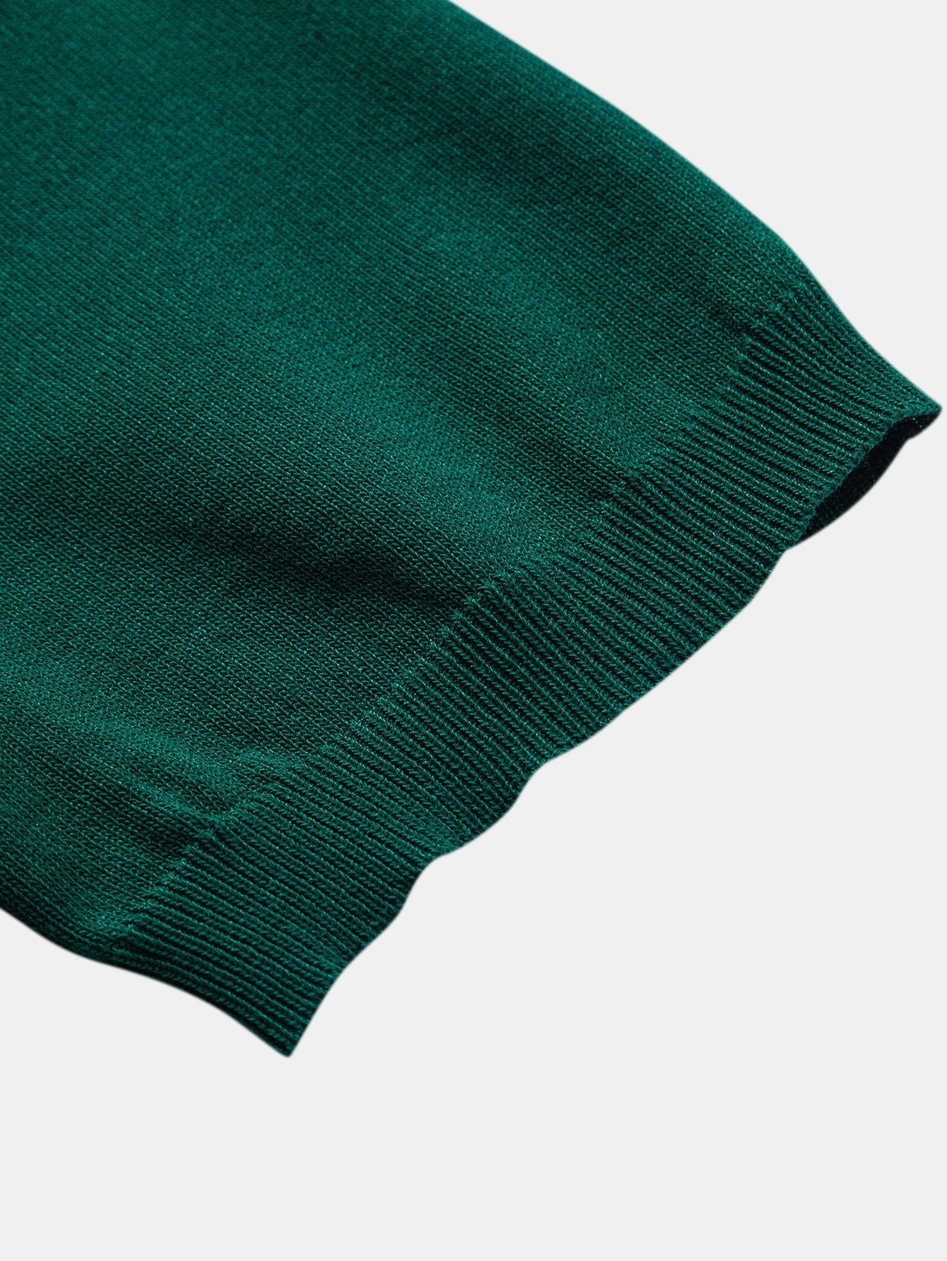 David | Stripe Zip Up Knitted Polo Shirt