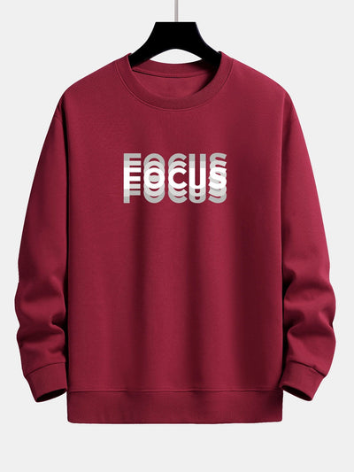 Javier® | Focus Print Relax Fit Sweatshirt