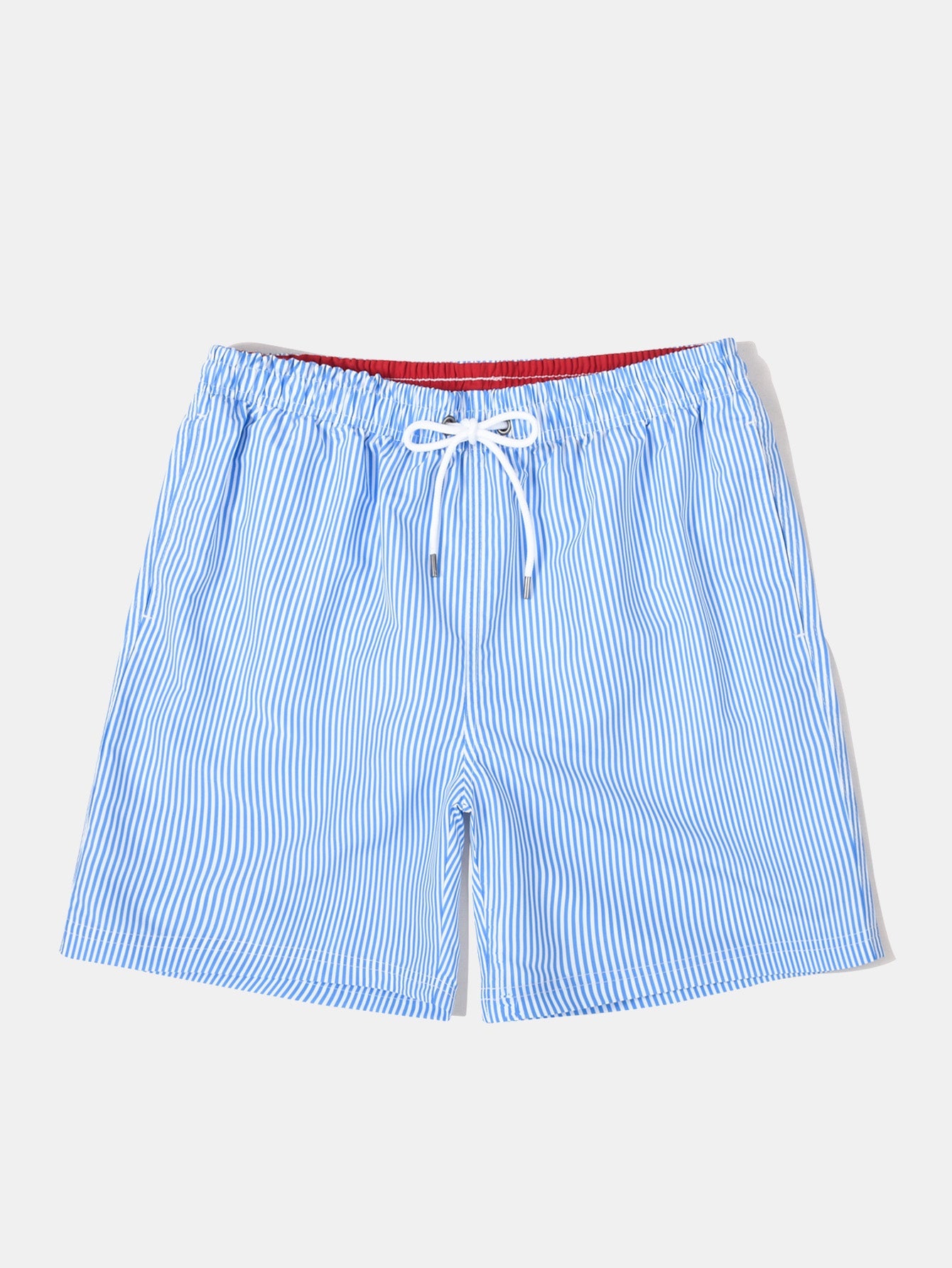 Travis® | Vertical Striped Drawstring Swim Shorts