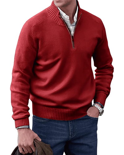 Moses | Casual Zip Sweater