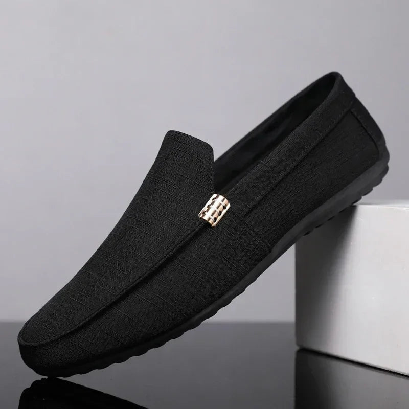Atiyeh® | Krom Canvas Loafers