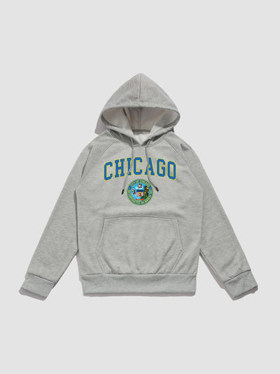 Kian | Chicago Print Hoodie