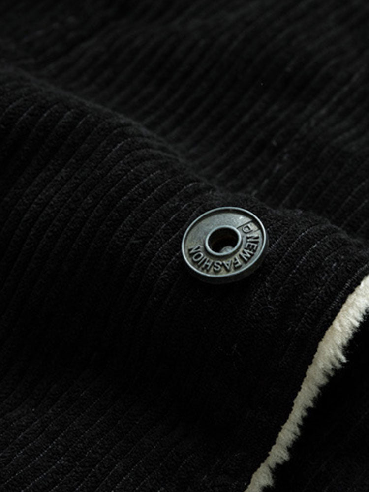 Levi | Regular Fit Teddy Lined Corduroy Jacket