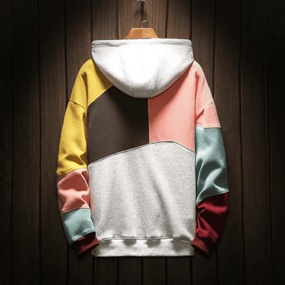 Guillermo® | Oversized Patchwork-Hoodie