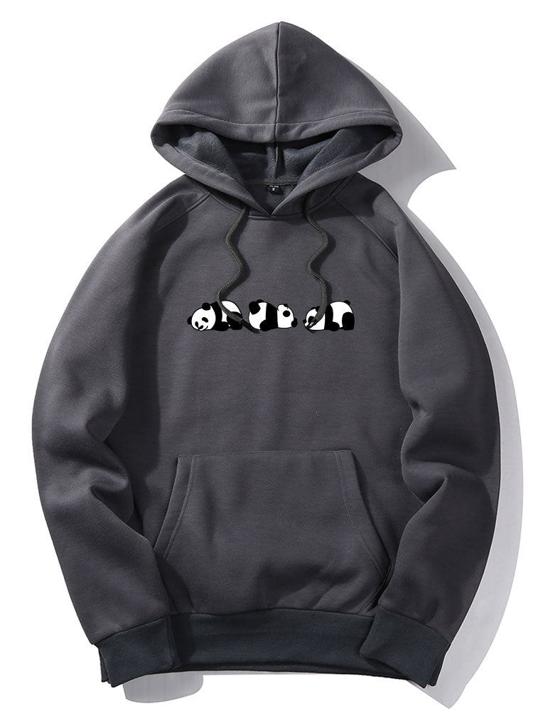 Walter | Rolling Panda Print Hoodie
