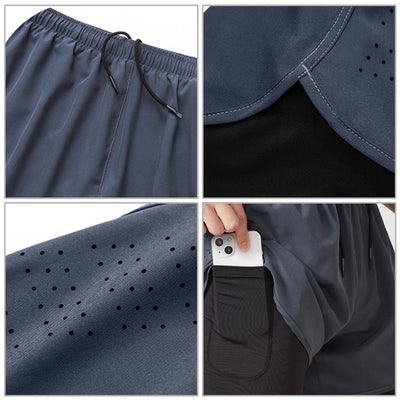 Blaise® | Breathable Double Layer Sports Shorts