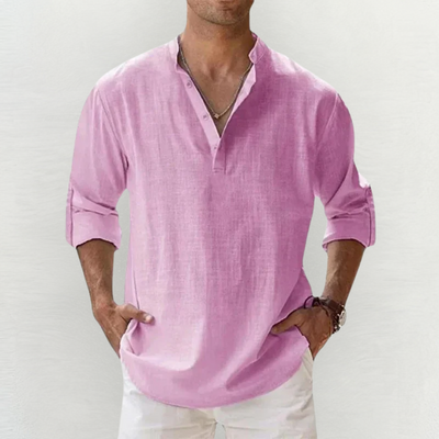 Santino® | Premium Cotton-Linen Stretch Shirt