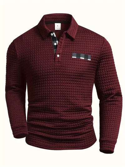 Uriel | Ribbed Polo Sweater