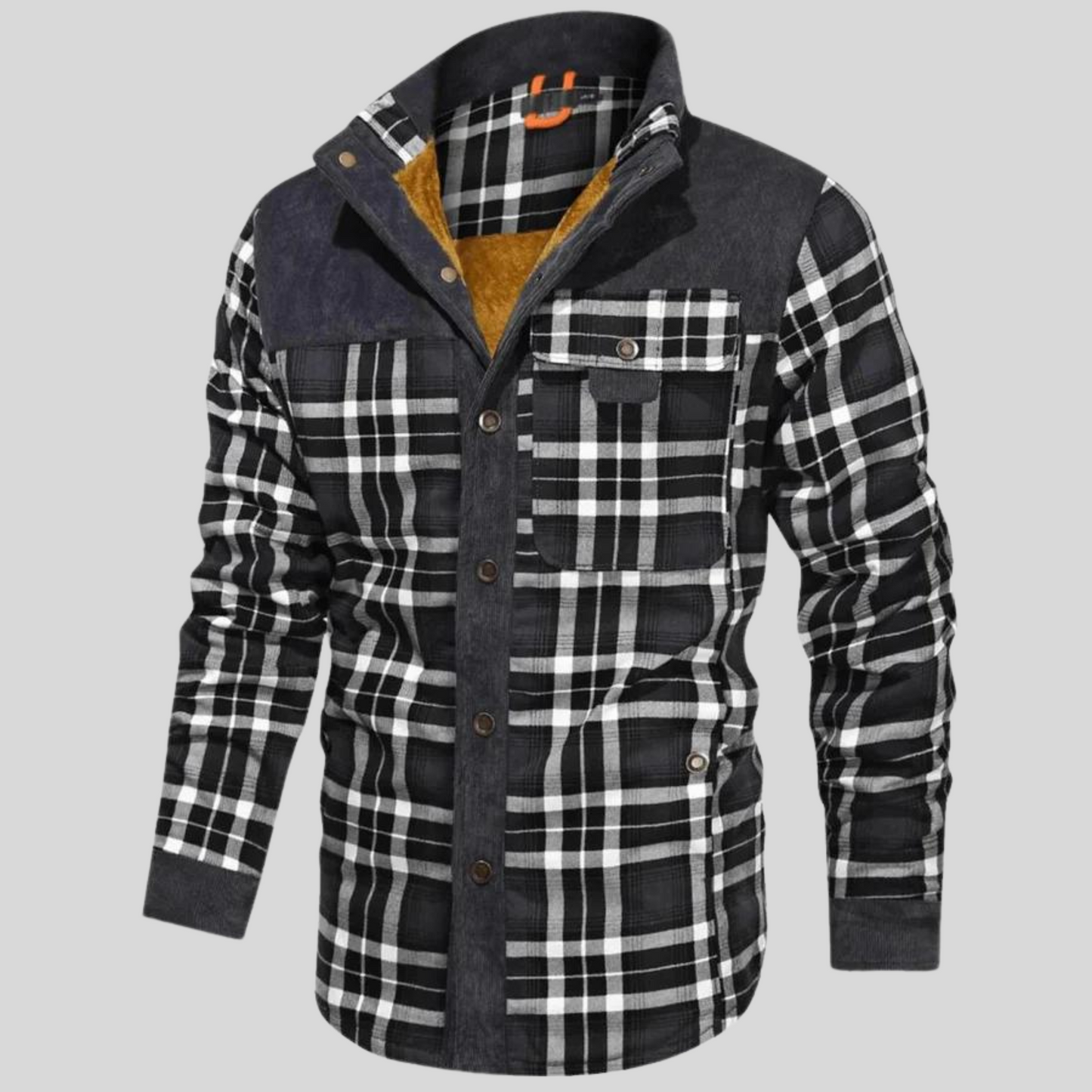 Dion® | Checked Lined Jacket