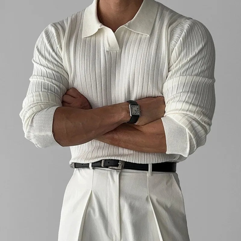 Lucian | Johnston Polo Sweater