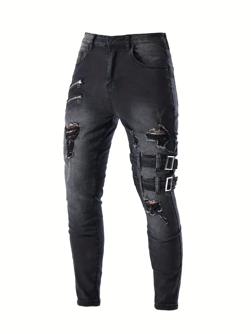 Indiana® | Casual Biker Jeans For Men