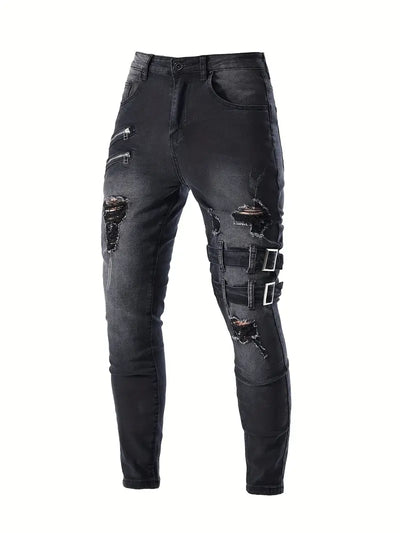 Indiana® | Casual Biker Jeans For Men