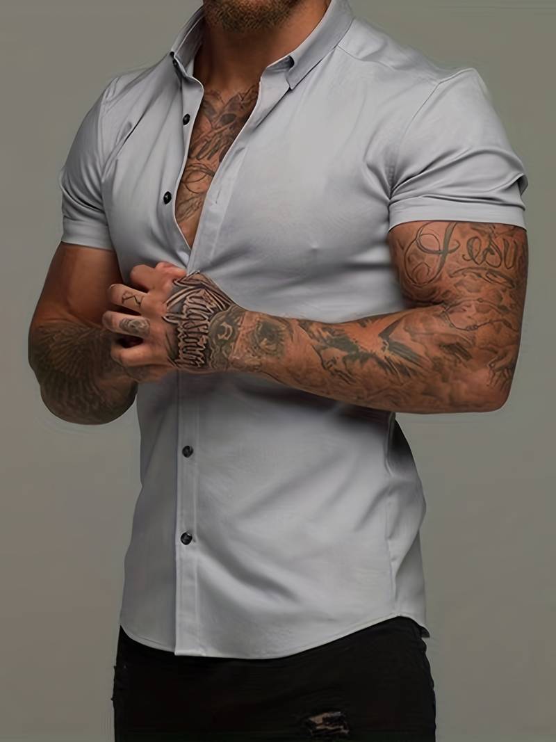 Louella® | Casual Short Sleeve Shirt For Men