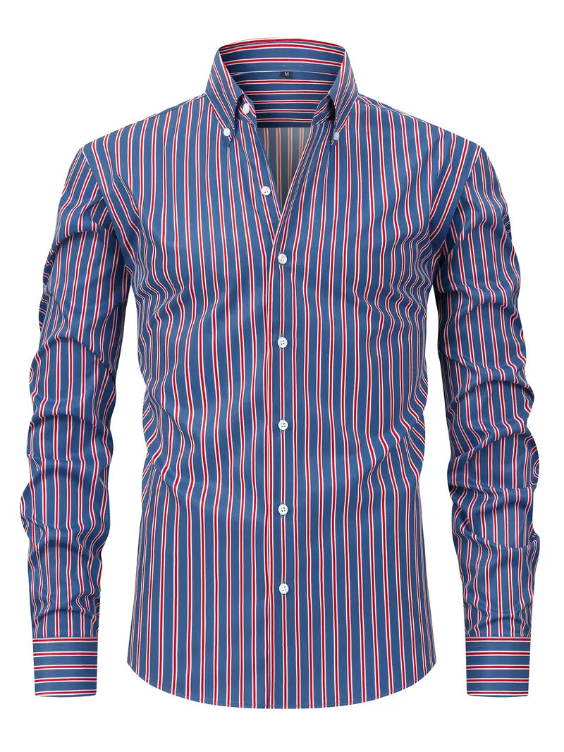 Brandon | Chic Striped Shirt