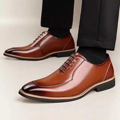 Emilio® | Cambridge Genuine Leather Dress Shoes